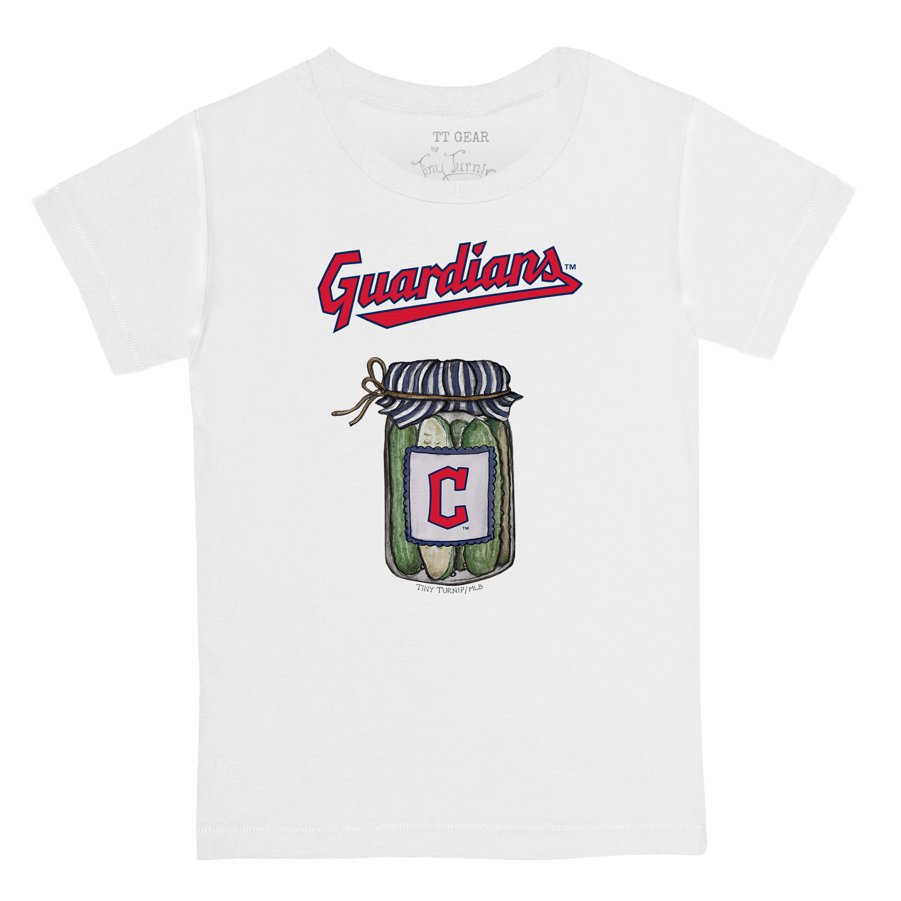 Cleveland Guardians Pickle Jar Kid's Tee Shirt