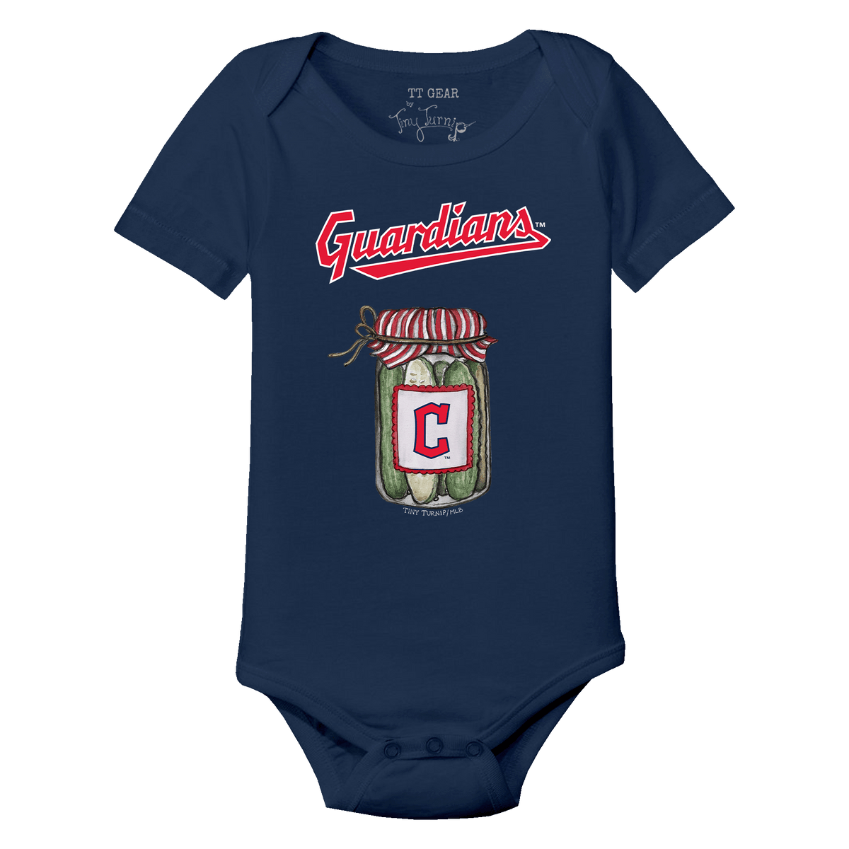 Cleveland Guardians Pickle Jar Short Sleeve Snapper