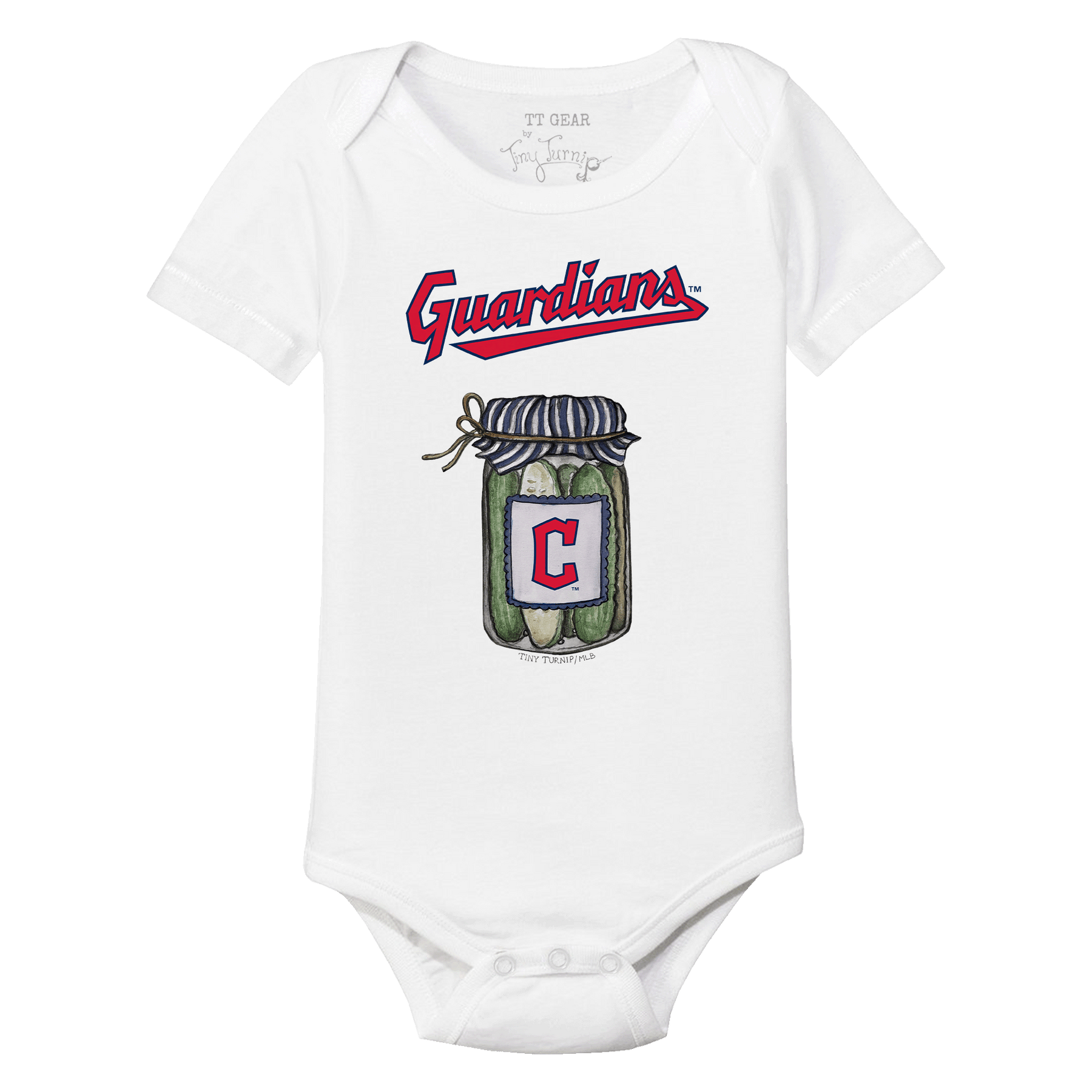 Cleveland Guardians Pickle Jar Short Sleeve Snapper