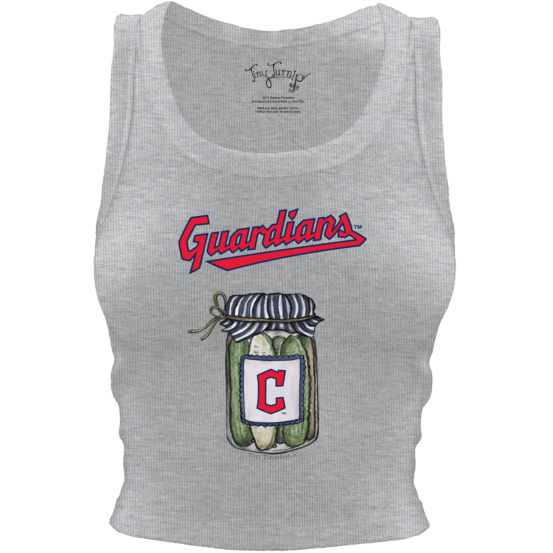 Cleveland Guardians Pickle Jar Crop Tank
