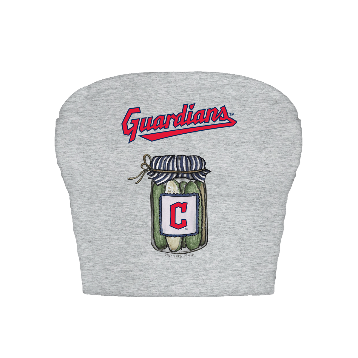 Cleveland Guardians Pickle Jar Crop Tube Top