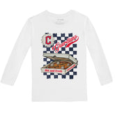 Cleveland Guardians Pizza Long-Sleeve Tee Shirt