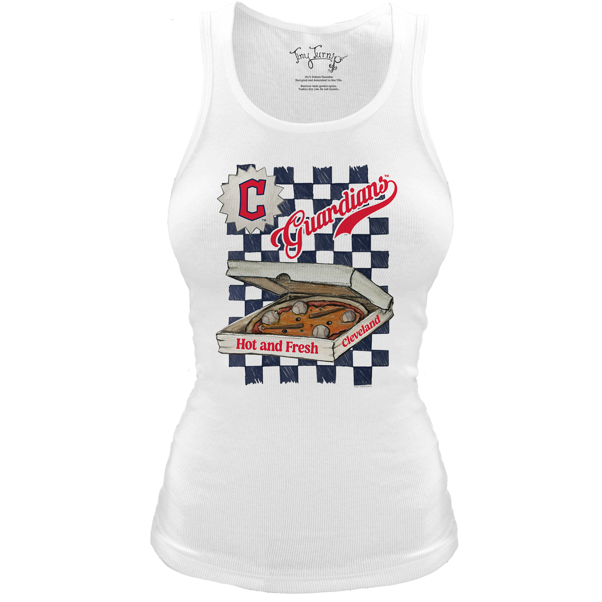 Cleveland Guardians Pizza Classic Tank