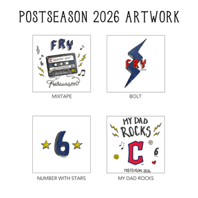 VIP Cleveland Guardians Postseason '26 Short Sleeve Snapper - Tiny Turnip
