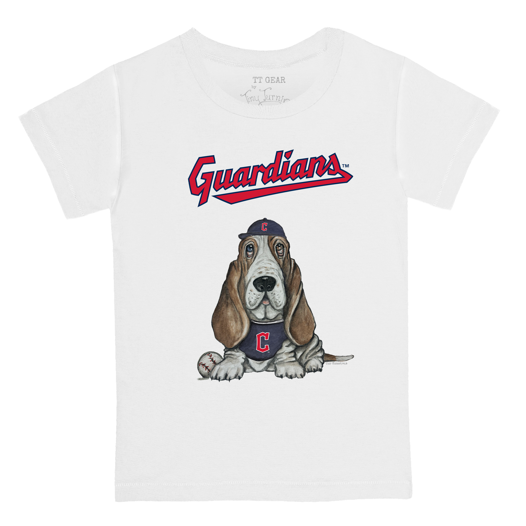 Cleveland Guardians Puddy Kid's Tee Shirt - Tiny Turnip