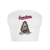 Cleveland Guardians Puddy Crop Tube Top - Tiny Turnip