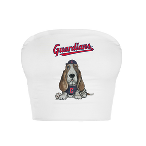 Cleveland Guardians Puddy Crop Tube Top