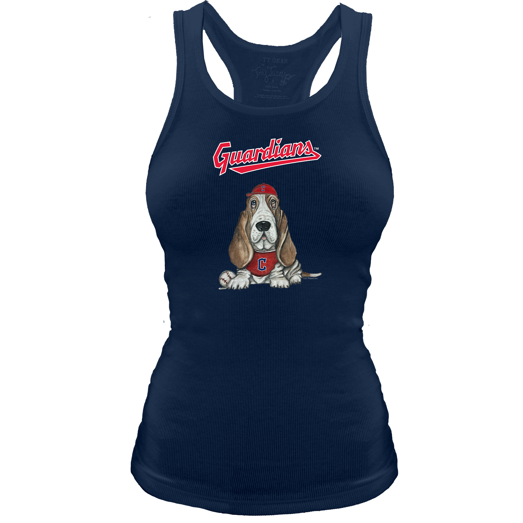 Cleveland Guardians Puddy Classic Tank - Tiny Turnip