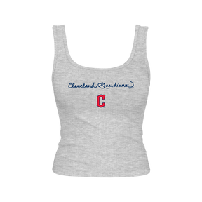 Cleveland Guardians Logo Script Emmy Tank