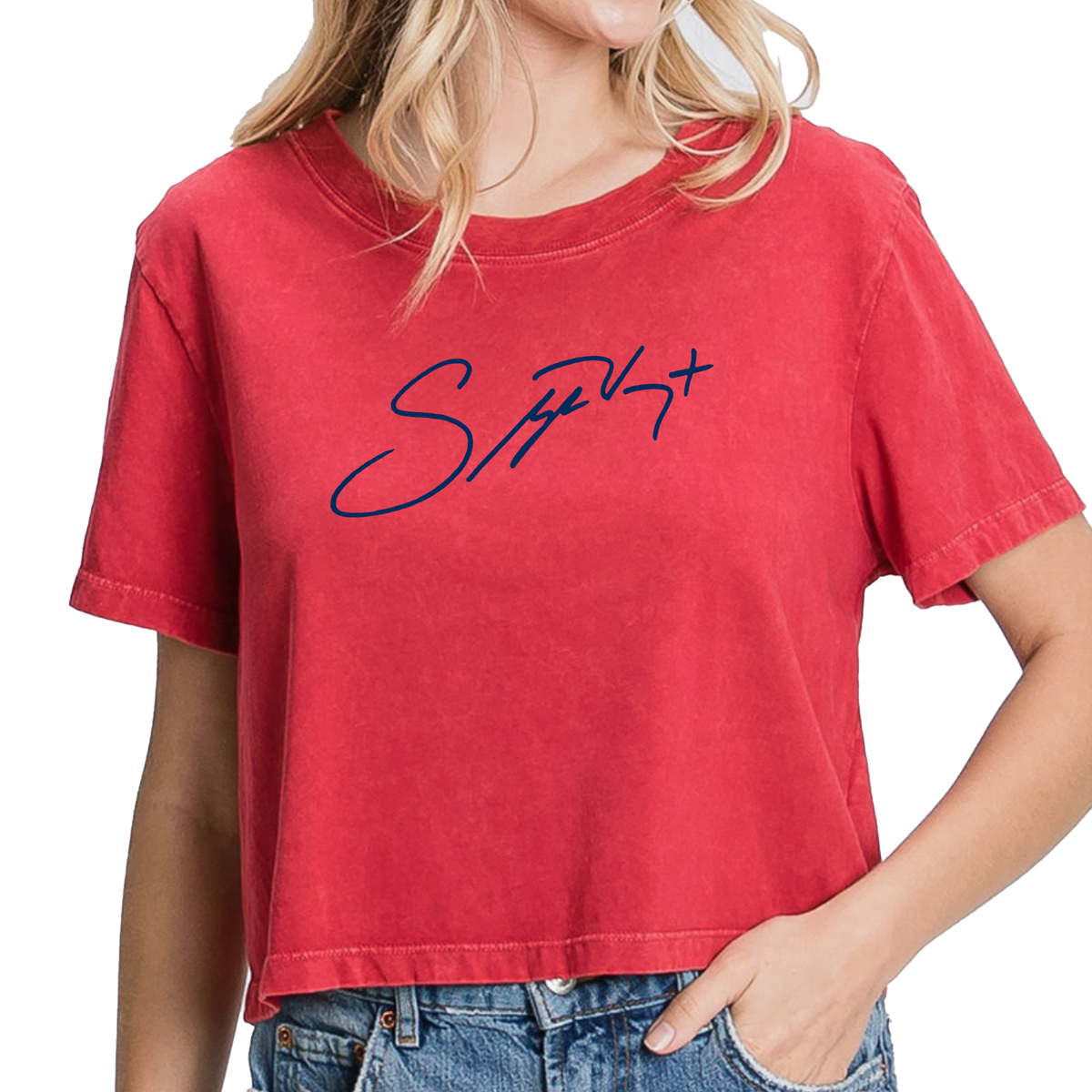 VIP Cleveland Guardians Postseason '26 Vintage Crop Tee - Tiny Turnip