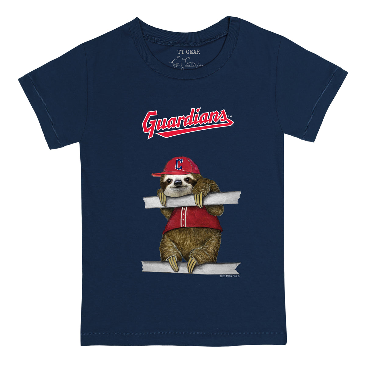 Cleveland Guardians Sloth Tee Shirt