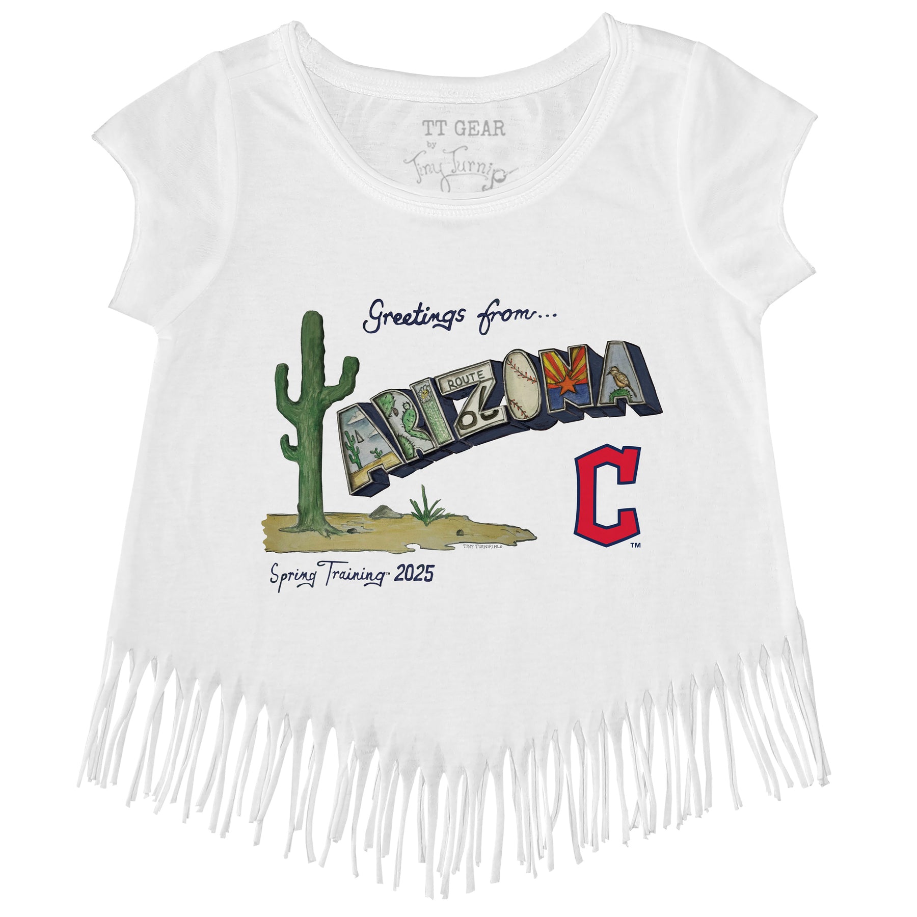 Cleveland Guardians Spring Training 2025 Fringe Tee