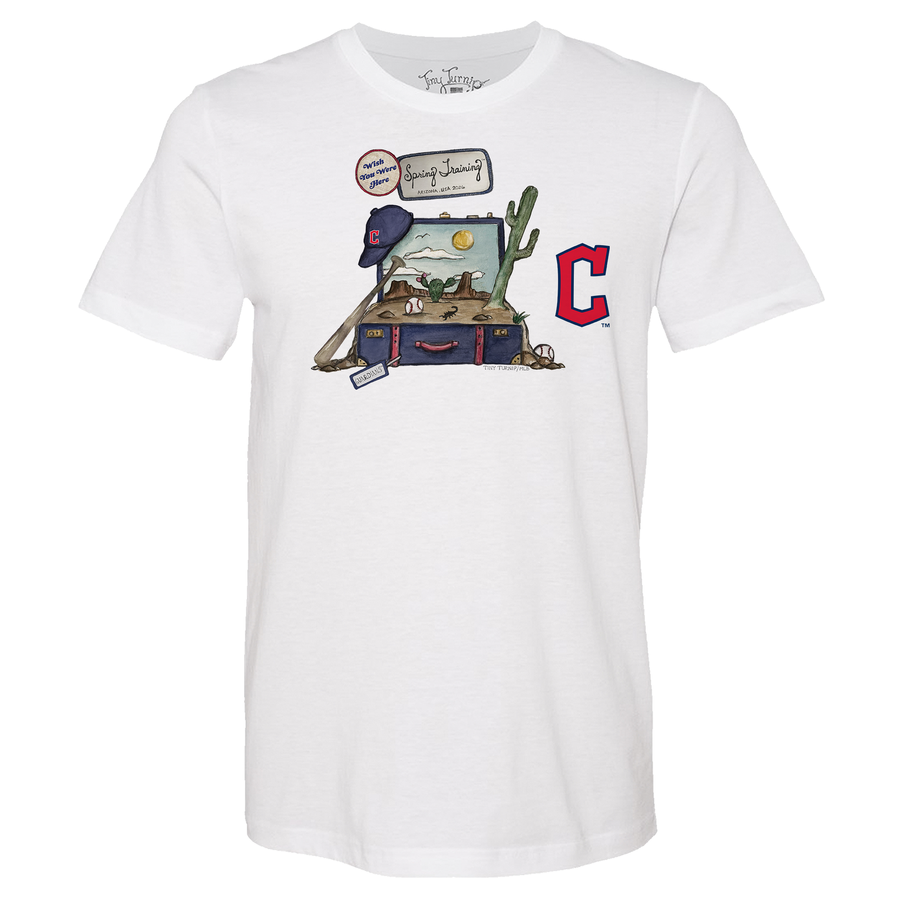 Cleveland Guardians Spring Training 2026 Unisex Tee Shirt - Tiny Turnip