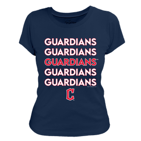 Cleveland Guardians Stacked Tee Shirt