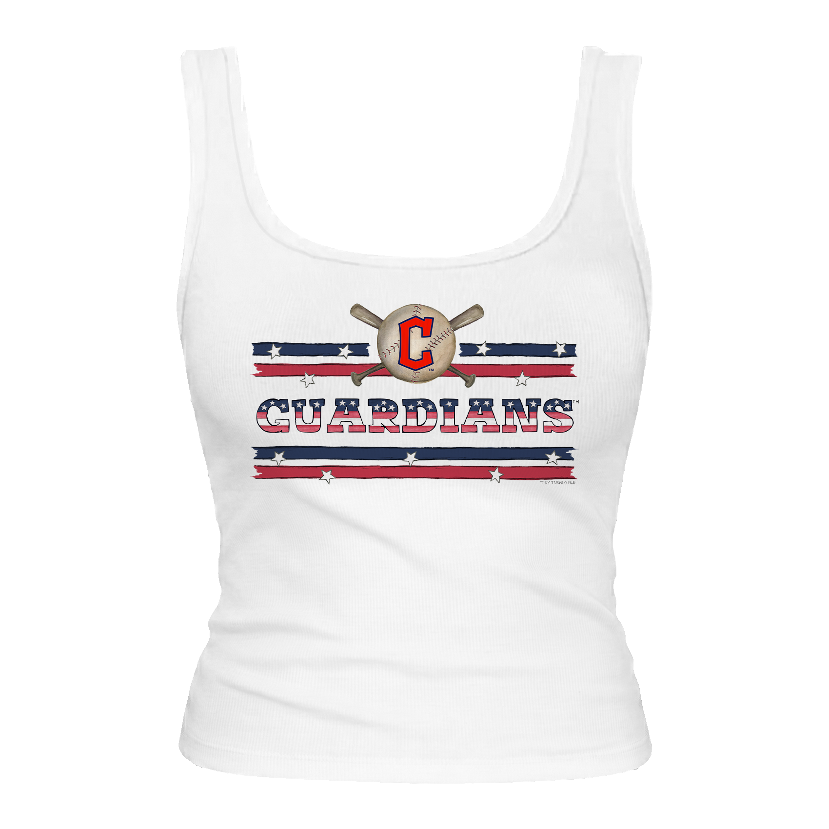 Cleveland Guardians Stars and Stripes Emmy Tank