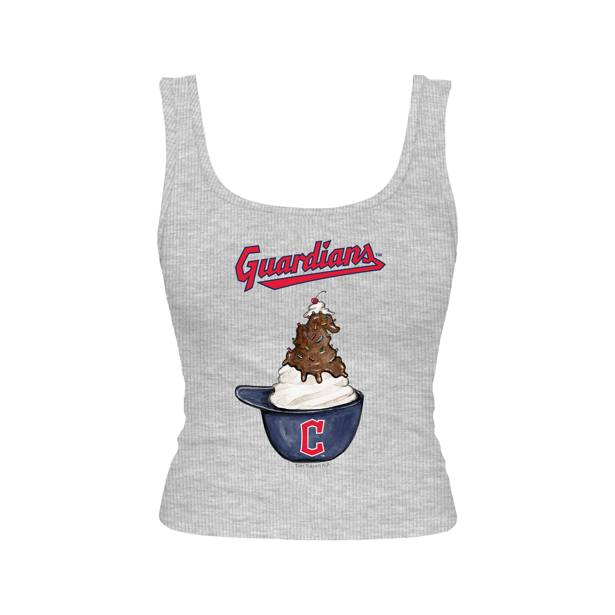 Cleveland Guardians Sundae Helmet Emmy Tank