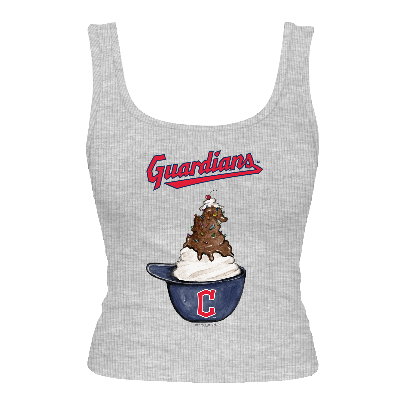 Cleveland Guardians Sundae Helmet Emmy Tank