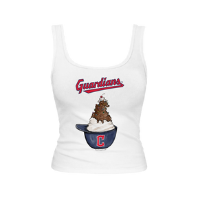 Cleveland Guardians Sundae Helmet Emmy Tank