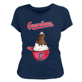 Cleveland Guardians Sundae Helmet Women's Tee Shirt