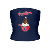 Cleveland Guardians Sundae Helmet Tube Top - Tiny Turnip