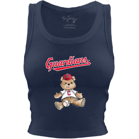 Cleveland Guardians Teddy Crop Tank