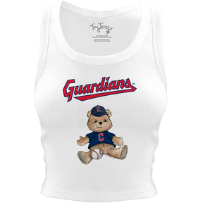 Cleveland Guardians Teddy Crop Tank