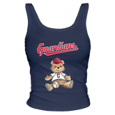 Cleveland Guardians Teddy Ribbed Tank - Tiny Turnip