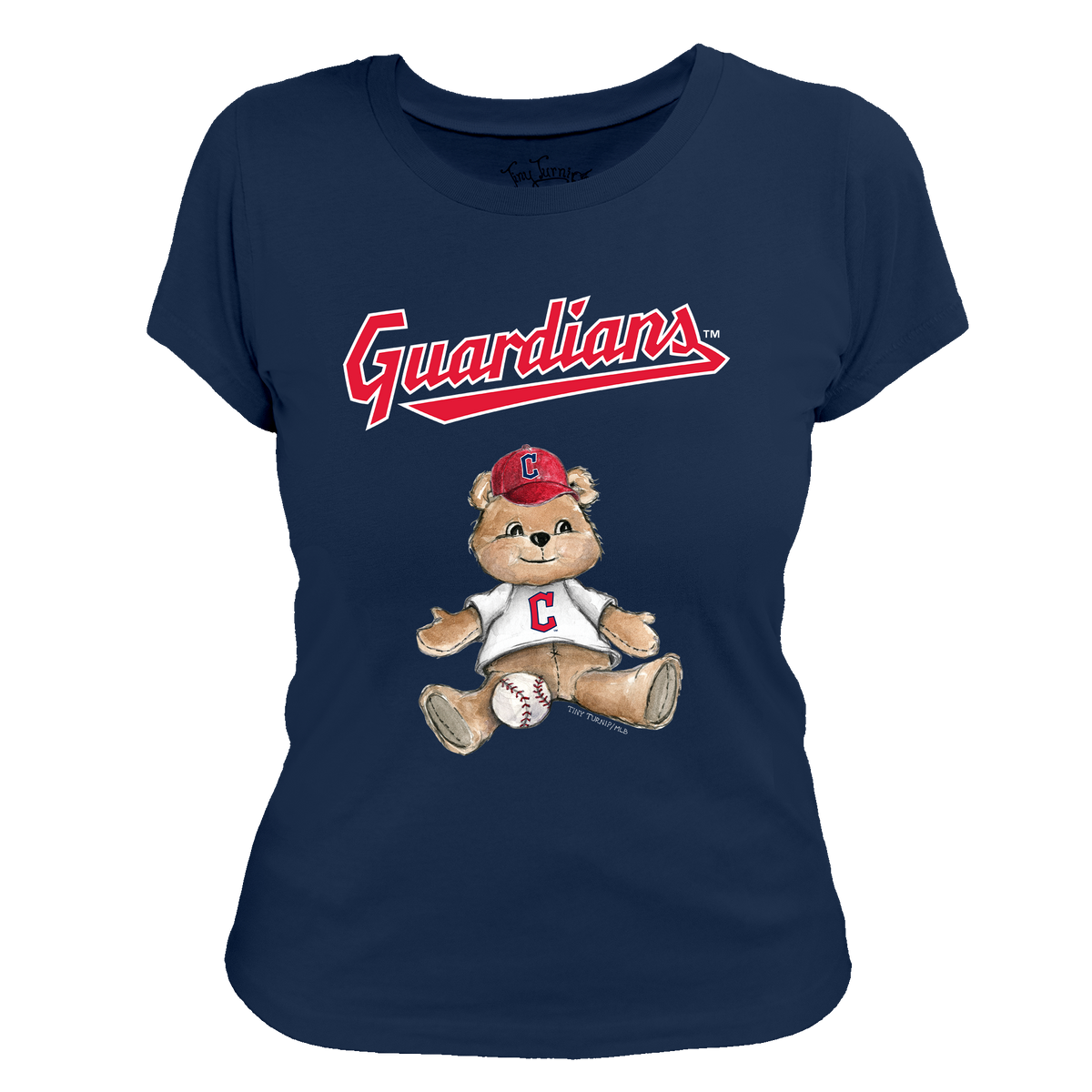 Cleveland Guardians Boy Teddy Women's Tee Shirt