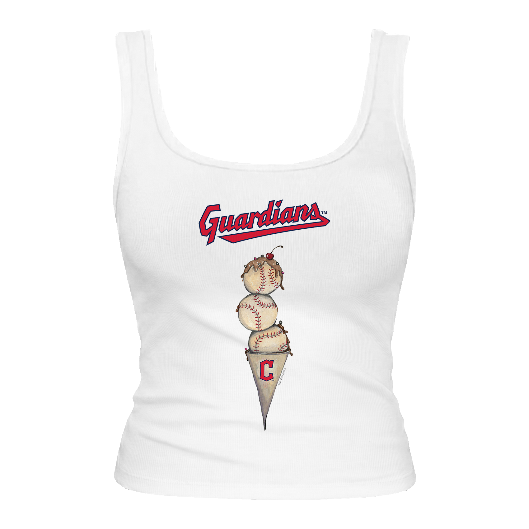 Cleveland Guardians Triple Scoop Emmy Tank
