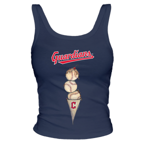 Cleveland Guardians Triple Scoop Ribbed Tank