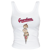 Cleveland Guardians Triple Scoop Ribbed Tank