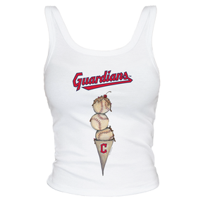 Cleveland Guardians Triple Scoop Ribbed Tank