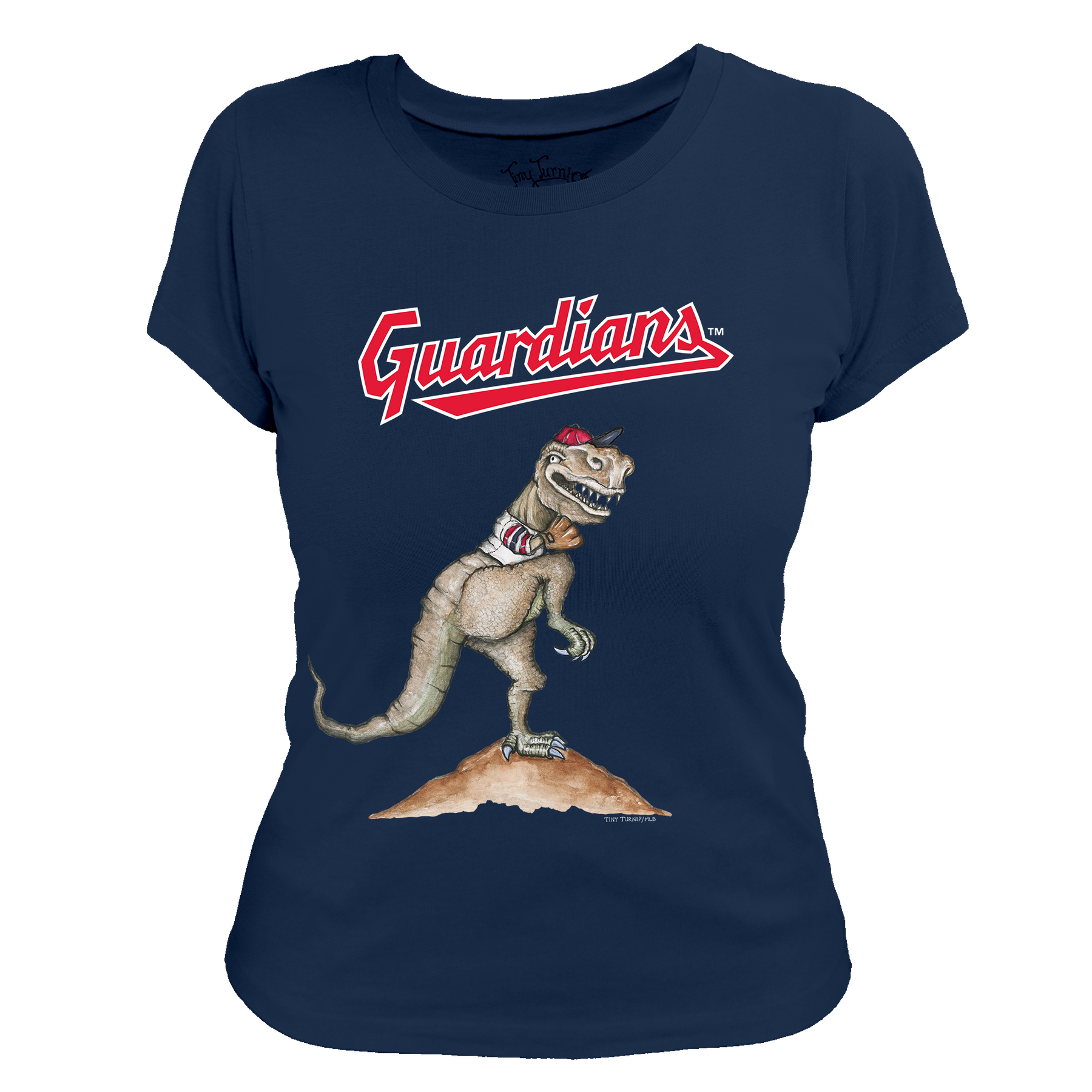 Cleveland Guardians TT Rex Tee Shirt - Tiny Turnip