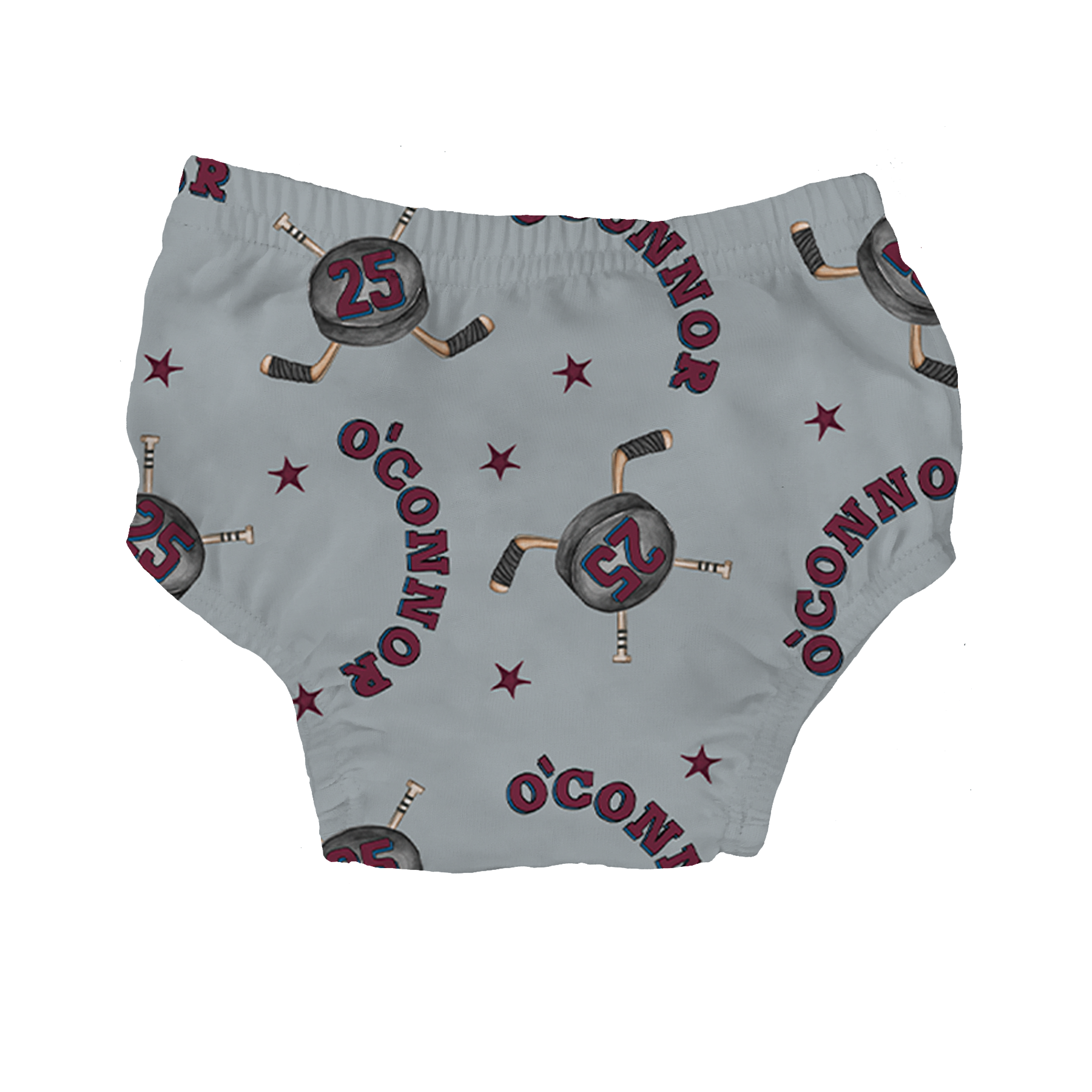 VIP NHL Cross Sticks w/ Name, Number - Bloomers - Tiny Turnip