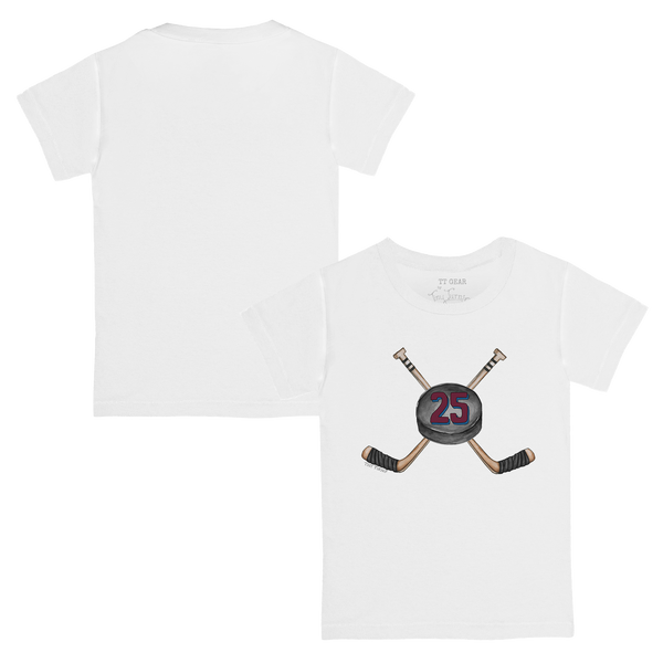 VIP Cross Sticks w/ Name, Number - Kid's Tee Shirt - Tiny Turnip