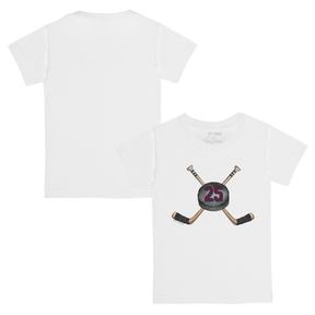 VIP Cross Sticks w/ Name, Number - Kid's Tee Shirt - Tiny Turnip