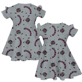 VIP NHL Cross Sticks w/ Name, Number - Molly Dress - Tiny Turnip