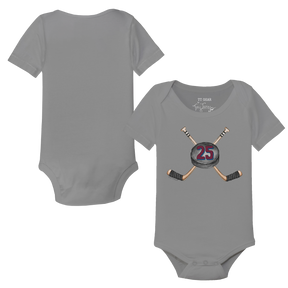 VIP Cross Sticks w/ Name, Number - Short Sleeve Snapper - Tiny Turnip