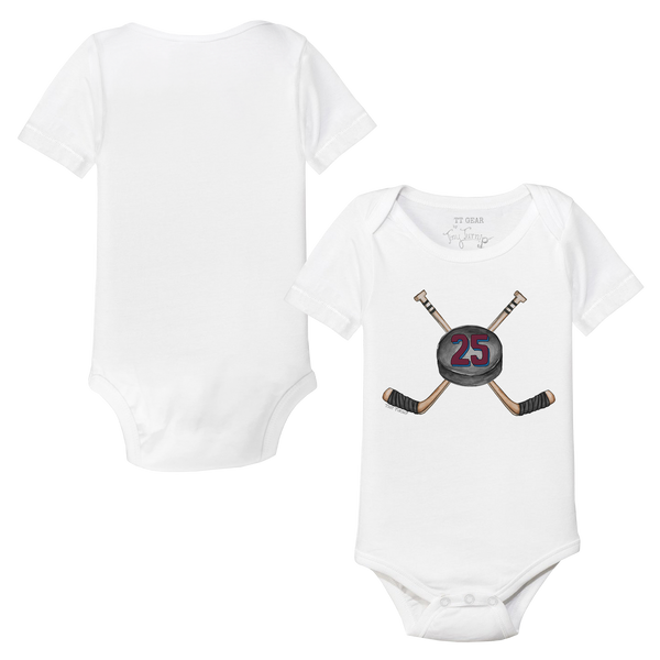 VIP Cross Sticks w/ Name, Number - Short Sleeve Snapper - Tiny Turnip