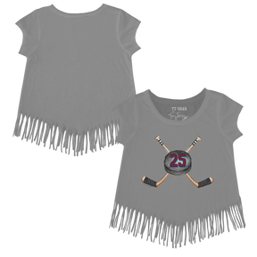 VIP Cross Sticks w/ Name, Number - Fringe Tee - Tiny Turnip