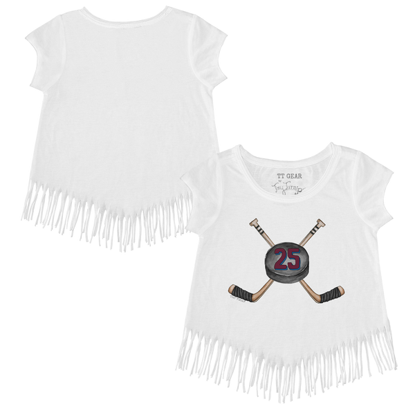 VIP Cross Sticks w/ Name, Number - Fringe Tee - Tiny Turnip
