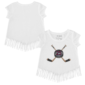 VIP Cross Sticks w/ Name, Number - Fringe Tee - Tiny Turnip