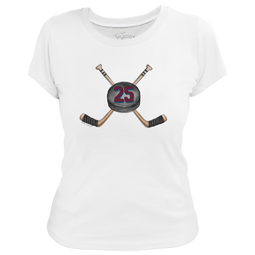 VIP Cross Sticks w/ Name, Number - Women's Tee Shirt - Tiny Turnip