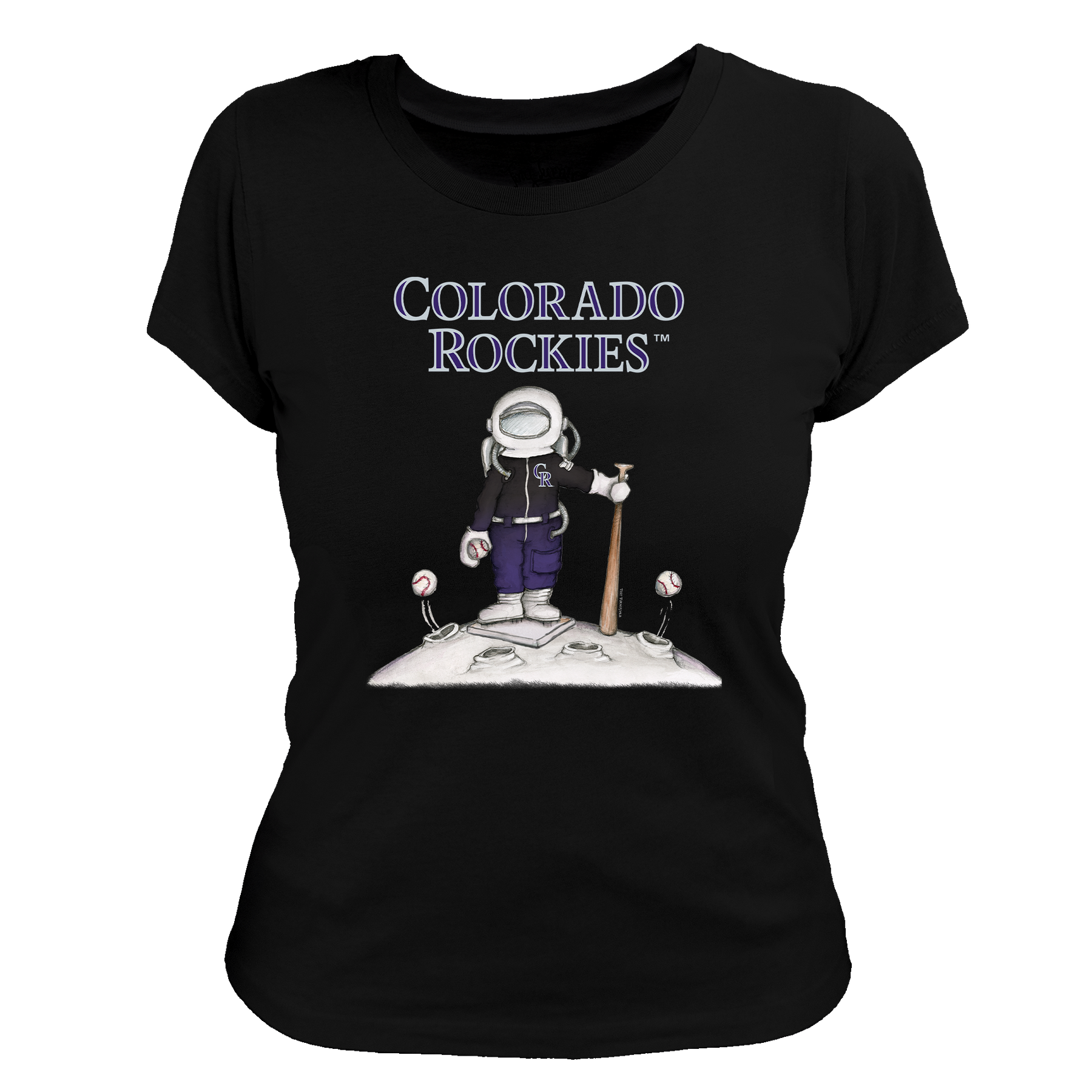 Colorado Rockies Astronaut Tee Shirt