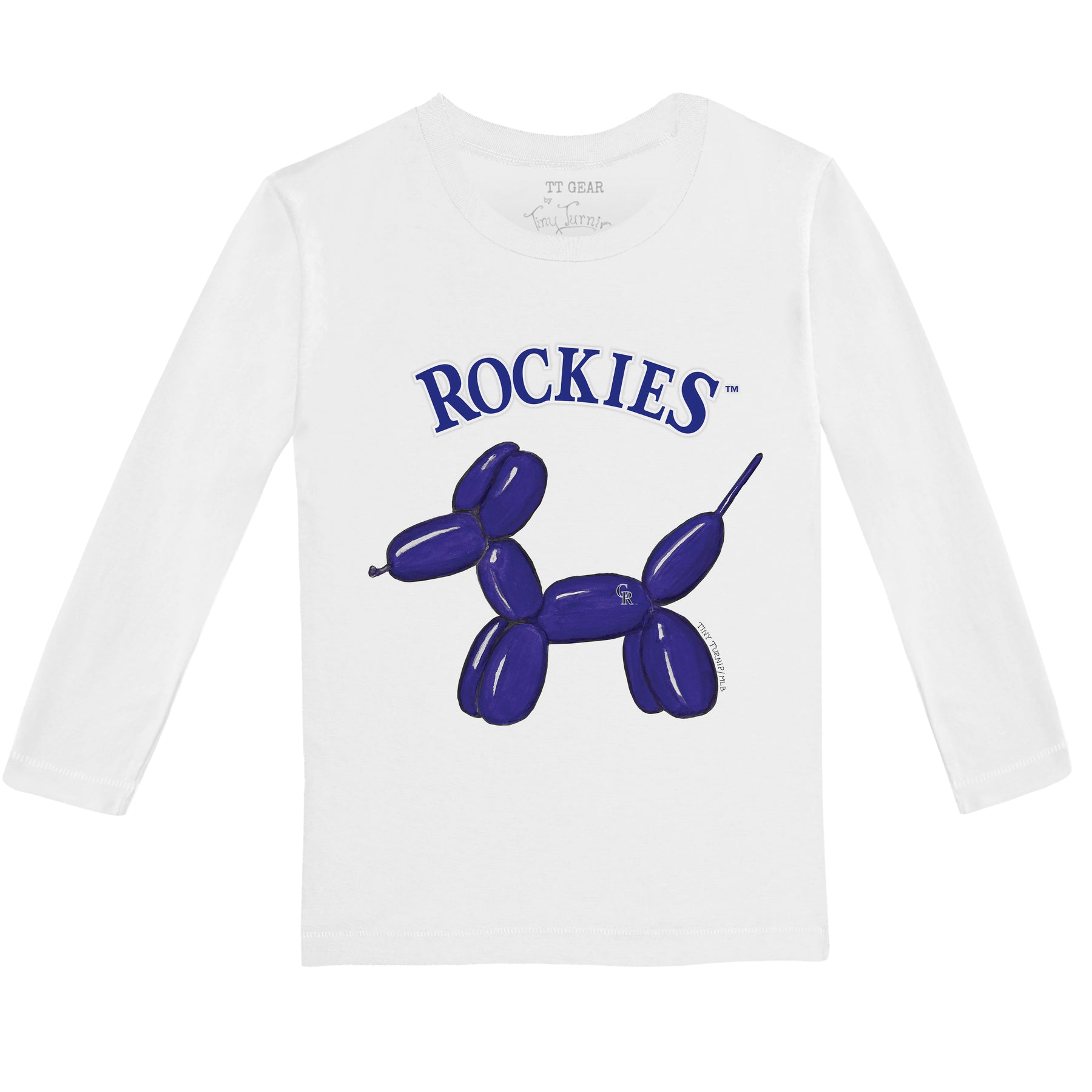 Colorado Rockies Balloon Dog Long-Sleeve Tee Shirt