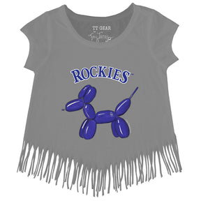 Colorado Rockies Balloon Dog Fringe Tee