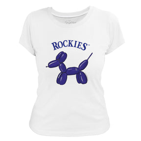 Colorado Rockies Balloon Dog Tee Shirt