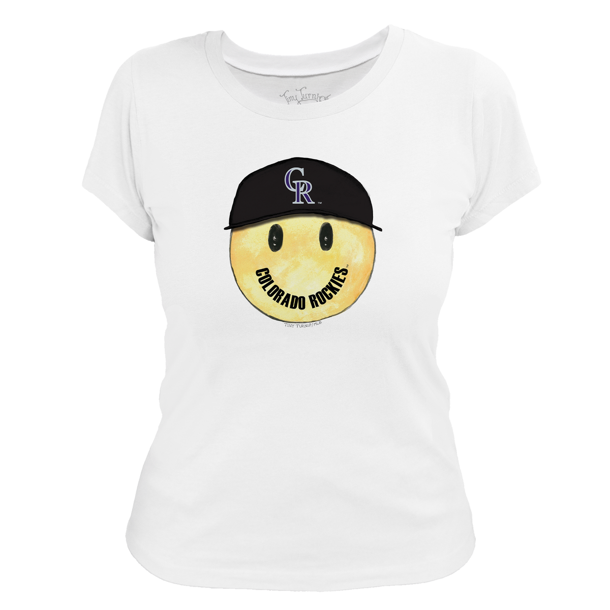 Colorado Rockies Smiley Tee Shirt