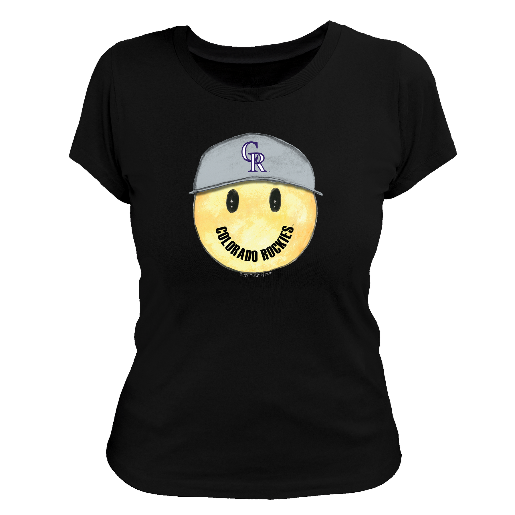 Colorado Rockies Smiley Tee Shirt