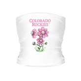 Colorado Rockies Blooming Baseball Tube Top - Tiny Turnip